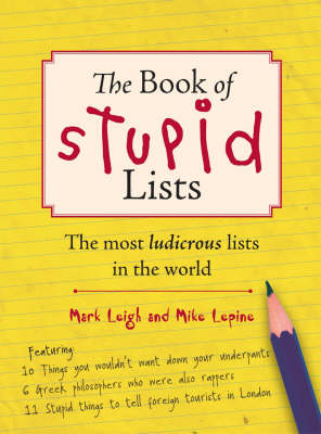 The Book of Stupid Lists (Paperback)