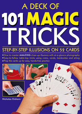 A Deck Of 101 Magic Tricks Step By Step Illusions On 52 Cards In A Presentation Tin Box - 