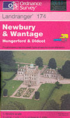 Newbury and Wantage, Hungerford and Didcot - Landranger Maps Sheet 174 (Sheet map, folded)