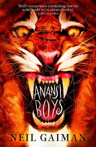 Anansi Boys alternative edition book cover