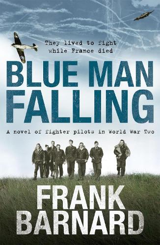 Blue Man Falling - Frank Barnard