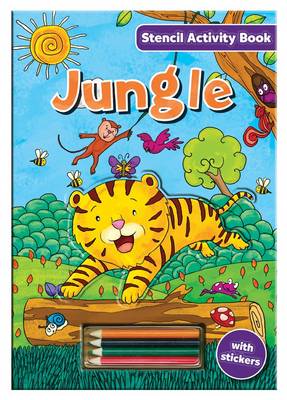 Stencil Activity Book - Jungle - Stencil Activity Book