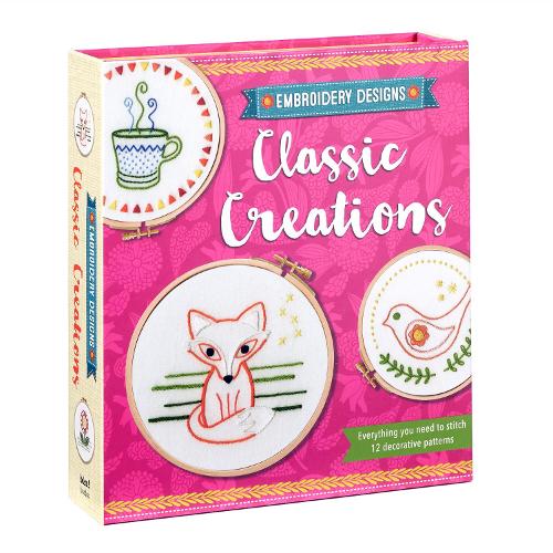 Embroidery Designs Classic Creations: Everything You Need to Stitch 12 Decorative Patterns - Embroidery Designs