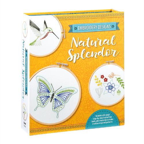 Embroidery Designs: Natural Splendor: Everything You Need to Stitch 12 Natural Designs - Embroidery Designs
