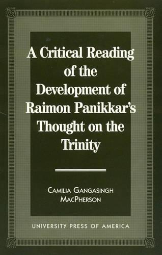 A Critical Reading of the Development of Raimon Panikkar's Thought on the Trinity (Hardback)