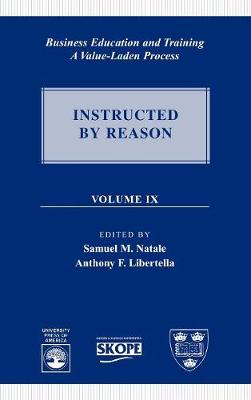 Business Education and Training: A Value-Laden Process - Business Education and Training (Hardback)