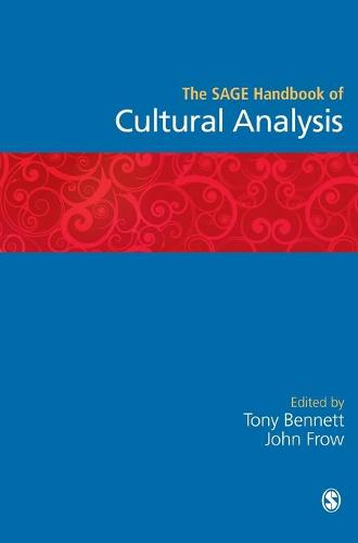 The SAGE Handbook of Cultural Analysis (Hardback)