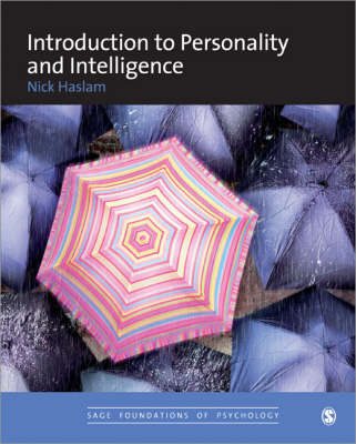 Introduction to Personality and Intelligence - Sage Foundations of Psychology Series (Paperback)