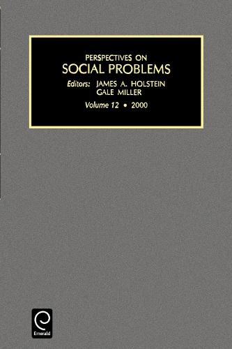 Perspectives on Social Problems - Perspectives on Social Problems 12 (Paperback)