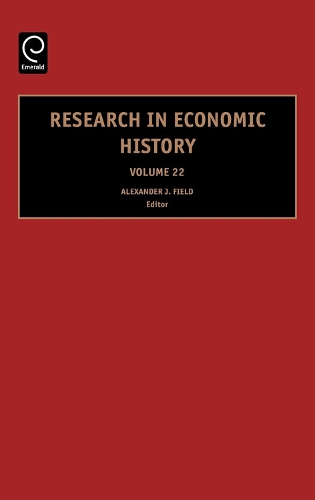 Research in Economic History - Research in Economic History 22 (Hardback)