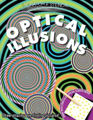 Scratch & Stencil: Optical Illusions (Paperback)