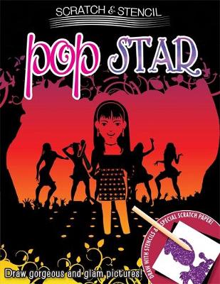 Scratch & Stencil: Pop Star (Paperback)