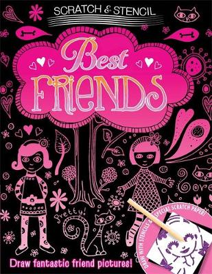 Scratch & Stencil: Best Friends (Paperback)