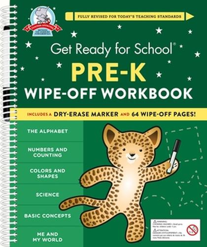 Get Ready for School: Pre-K Wipe-Off Workbook (Spiral bound)