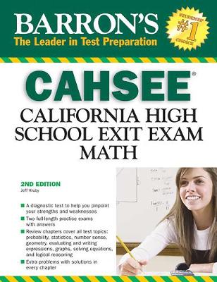 CAHSEE--Math: California High School Exit Exam - Barron's Test Prep CA (Paperback)