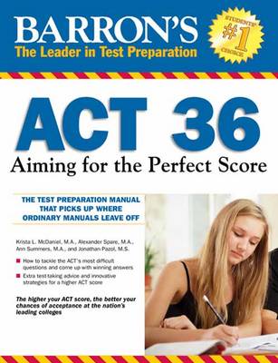 Act 36: Aiming for the Perfect Score (Paperback)