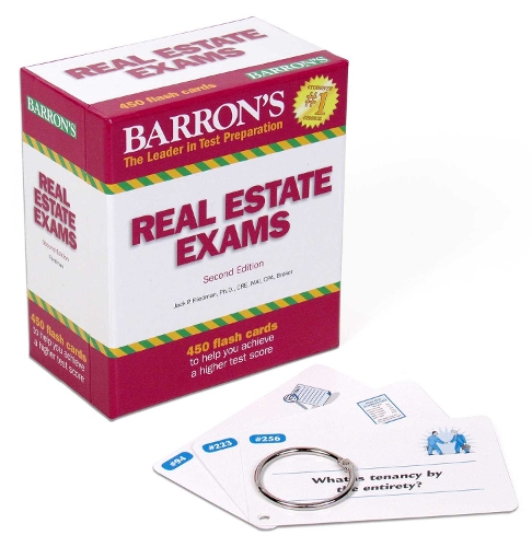 Real Estate Exam Flash Cards - Barron's Test Prep