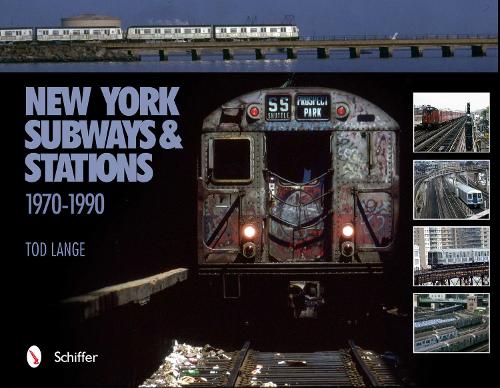 New York Subways and Stations: 1970-1990 (Hardback)