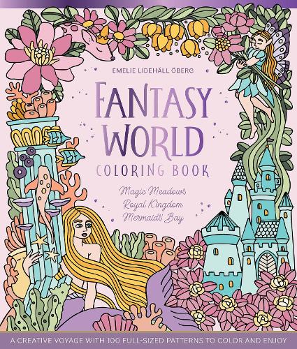 Schiffer Publishing Ltd Fantasy World Coloring Book Magic Meadows - Royal Kingdom - Mermaids’ Bay