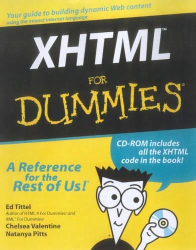 XHTML For Dummies (Paperback)