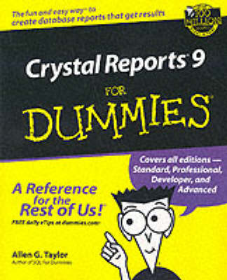 Crystal Reports 9 For Dummies (Paperback)