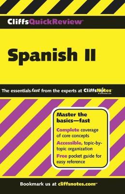 Spanish II: v. 2 - Cliffs Quick Review S. (Paperback)