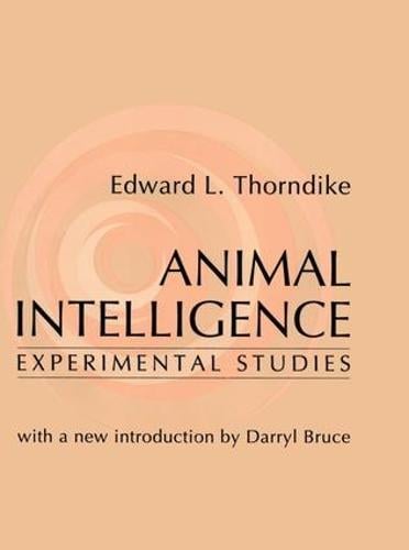 Animal Intelligence: Experimental Studies (Paperback)