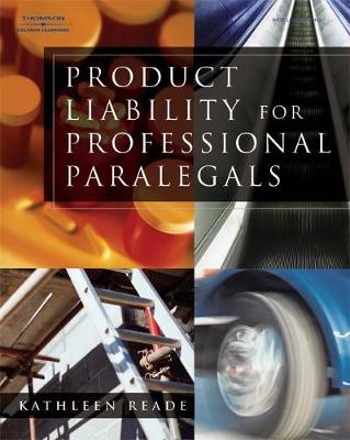Product Liability for Professional Paralegals (Paperback)
