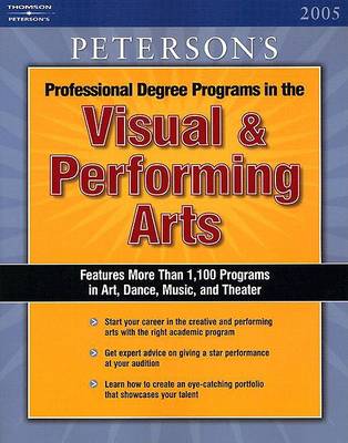 Visual and Performing Arts 2005, (Paperback)