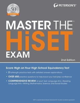 Master the HiSET Exam, 2nd edition (Paperback)