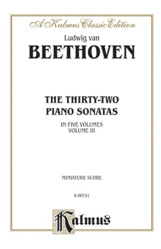 Beethoven 32 Sonatas Vol. 2 (Book)