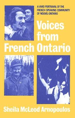 Voices from French Ontario (Paperback)