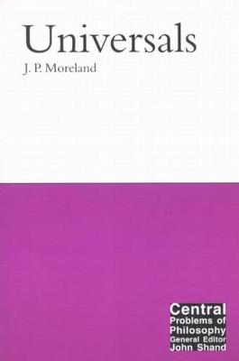 Universals - Central Problems of Philosophy 2 (Paperback)