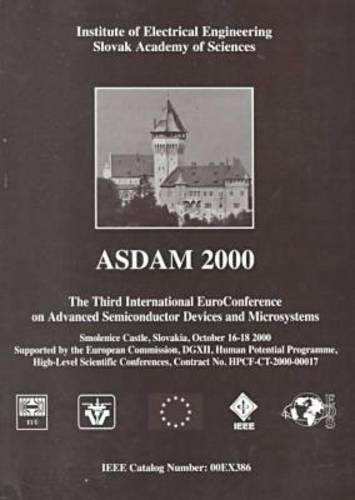 Advanced Semiconductor Devices and Microsystems: 3rd: International Conference (Paperback)