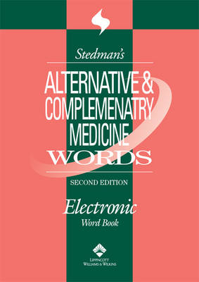 Stedman's Alternative & Complementary Medicine Words, on CD-ROM (CD-ROM)