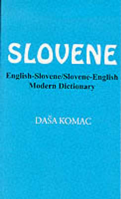English-Slovene/Slovene-English Modern Dictionary (Paperback)