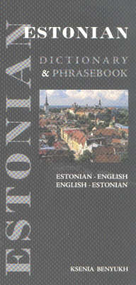 Estonian-English/English-Estonian Dictionary and Phrasebook (Paperback)