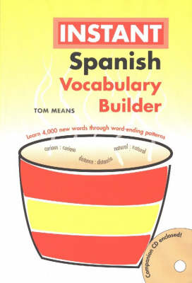 Spanish Instant Vocabulary Builder with CD (Paperback)