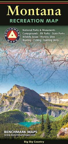 Benchmark Maps Montana Recreation Map