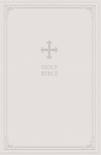 Zondervan Nrsv Catholic Edition Gift Bible, White Leathersoft (Comfort Print, Holy Bible, Complete Catholic Bible, Nrsv Ce)