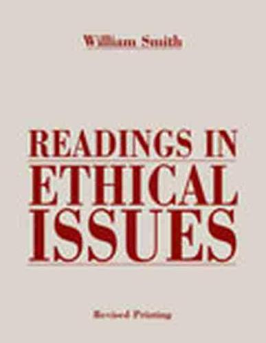 Readings in Ethical Issues (Paperback)