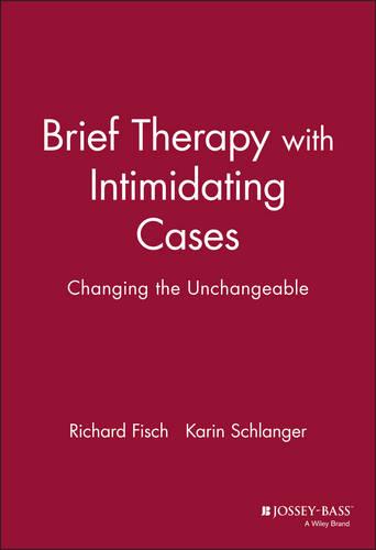 Brief Therapy with Intimidating Cases: Changing the Unchangeable (Hardback)