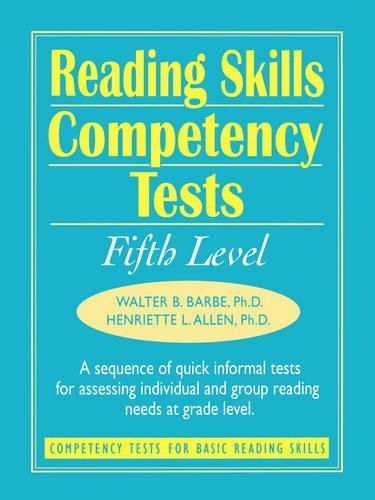 Reading Skills Competency Tests: Level 5 - J-B Ed: Ready-to-Use Activities (Paperback)