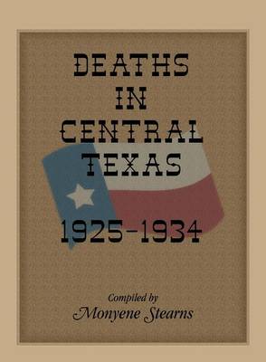 Deaths in Central Texas, 1925-1934 (Paperback)