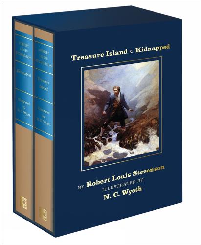 Treasure Island & Kidnapped - Abbeville Illustrated Classics (Hardback)