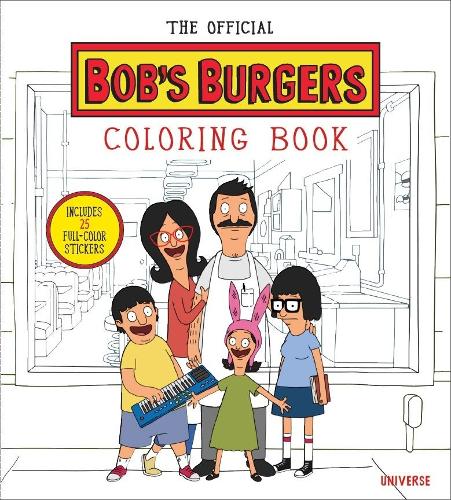 Official Bobs Burgers Colouring Book (Paperback)