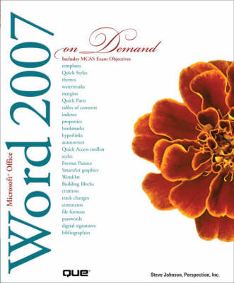Microsoft Office Word 2007 on Demand (Paperback)