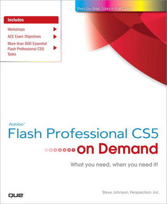 Adobe Flash Professional CS5 on Demand (Paperback)