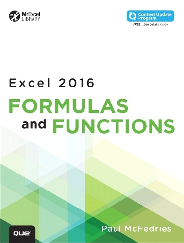 Excel 2016 Formulas and Functions (includes Content Update Program) (Paperback)