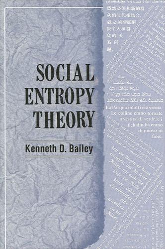 Social Entropy Theory (Paperback)